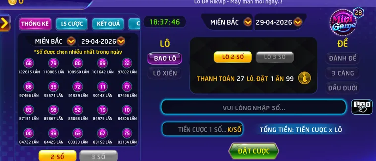 Lô Đề 1 Ăn 900 Tại RikVip