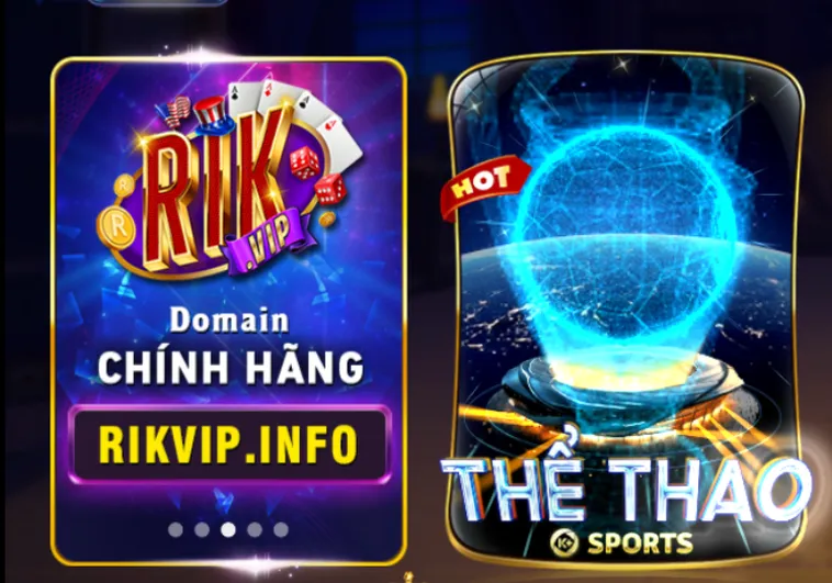 Thể Thao RikVip Trải Nghiệm Cá Cược Đỉnh Cao Với Tỷ Lệ Thưởng Hấp Dẫn Nhất