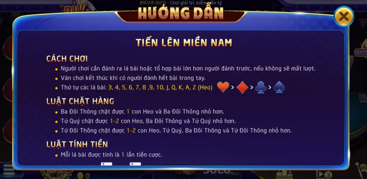 Chinh Phục Game Tiến Lên Miền Nam Tại RikVip Với Chiến Thuật Chuyên Gia
